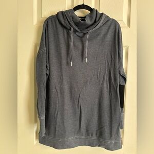 Mono B Charcoal Ribbed Hoodie